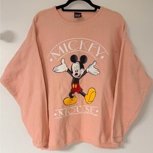 Vintage Disney Mickey Unlimited USA Made Crewneck Mickey Mouse Sweatshirt OSFA